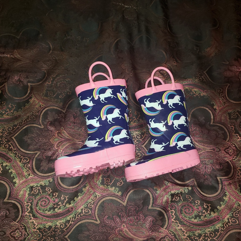 Toddler girls rain boots